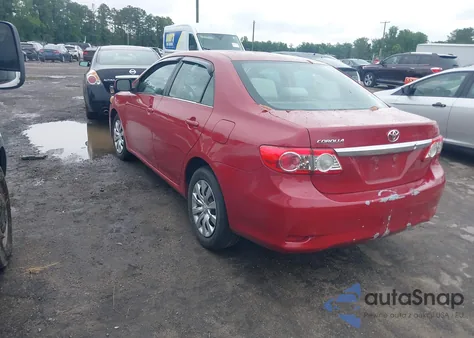 2013 Toyota Corolla L/Le/Le Special Edition/S/S Special Edition z USA, uszkodzony, nr VIN 5YFBU4EEXDP194153